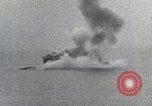 Standbild United States Navy Waschbecken japanischen U-Boot Japan, 1946, aus Sekunde 54 historischem Filmmaterial Videoclip 65675022292