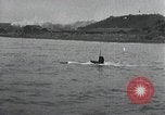 Standbild japanischen U-Boot und Schnellboot Yokosuka Yokosuka Japan Hafen, 1940, aus Sekunde 31 historischem Filmmaterial Videoclip 65675022296