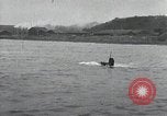 Standbild japanischen U-Boot und Schnellboot Yokosuka Yokosuka Japan Hafen, 1940, aus Sekunde 34 historischem Filmmaterial Videoclip 65675022296