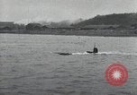 Standbild japanischen U-Boot und Schnellboot Yokosuka Yokosuka Japan Hafen, 1940, aus Sekunde 35 historischem Filmmaterial Videoclip 65675022296