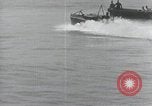 Standbild japanischen U-Boot und Schnellboot Yokosuka Yokosuka Japan Hafen, 1940, aus Sekunde 57 historischem Filmmaterial Videoclip 65675022296