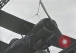 Standbild Doppeldecker auf japanischen Schiff Japan, 1940, aus Sekunde 30 historischem Filmmaterial Videoclip 65675022298