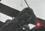 Standbild Doppeldecker auf japanischen Schiff Japan, 1940, aus Sekunde 31 historischem Filmmaterial Videoclip 65675022298