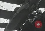 Standbild Doppeldecker auf japanischen Schiff Japan, 1940, aus Sekunde 35 historischem Filmmaterial Videoclip 65675022298