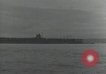Standbild Inbetriebnahme Zeremonie der japanischen Flugzeugträger Hiryu Yokosuka in Japan, 1940, aus Sekunde 17 historischem Filmmaterial Videoclip 65675022299