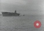 Standbild Inbetriebnahme Zeremonie der japanischen Flugzeugträger Hiryu Yokosuka in Japan, 1940, aus Sekunde 18 historischem Filmmaterial Videoclip 65675022299