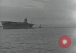 Standbild Inbetriebnahme Zeremonie der japanischen Flugzeugträger Hiryu Yokosuka in Japan, 1940, aus Sekunde 21 historischem Filmmaterial Videoclip 65675022299