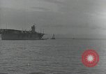 Standbild Inbetriebnahme Zeremonie der japanischen Flugzeugträger Hiryu Yokosuka in Japan, 1940, aus Sekunde 22 historischem Filmmaterial Videoclip 65675022299