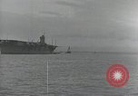 Standbild Inbetriebnahme Zeremonie der japanischen Flugzeugträger Hiryu Yokosuka in Japan, 1940, aus Sekunde 23 historischem Filmmaterial Videoclip 65675022299