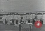 Standbild Inbetriebnahme Zeremonie der japanischen Flugzeugträger Hiryu Yokosuka in Japan, 1940, aus Sekunde 29 historischem Filmmaterial Videoclip 65675022299