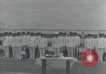 Standbild Inbetriebnahme Zeremonie der japanischen Flugzeugträger Hiryu Yokosuka in Japan, 1940, aus Sekunde 31 historischem Filmmaterial Videoclip 65675022299