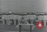 Standbild Inbetriebnahme Zeremonie der japanischen Flugzeugträger Hiryu Yokosuka in Japan, 1940, aus Sekunde 32 historischem Filmmaterial Videoclip 65675022299