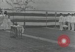 Standbild Inbetriebnahme Zeremonie der japanischen Flugzeugträger Hiryu Yokosuka in Japan, 1940, aus Sekunde 41 historischem Filmmaterial Videoclip 65675022299