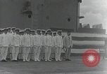 Standbild Inbetriebnahme Zeremonie der japanischen Flugzeugträger Hiryu Yokosuka in Japan, 1940, aus Sekunde 51 historischem Filmmaterial Videoclip 65675022299