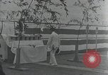 Standbild Inbetriebnahme Zeremonie der japanischen Flugzeugträger Hiryu Yokosuka in Japan, 1940, aus Sekunde 62 historischem Filmmaterial Videoclip 65675022299