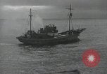 Standbild japanische Segelschiff Yokosuka in Japan, 1940, aus Sekunde 28 historischem Filmmaterial Videoclip 65675022300