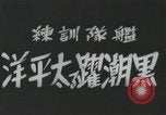 Standbild japanische Schlachtschiff auf See unter friedlichen Bedingungen Japan, 1941, aus Sekunde 11 historischem Filmmaterial Videoclip 65675022301