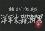 Standbild japanische Schlachtschiff auf See unter friedlichen Bedingungen Japan, 1941, aus Sekunde 13 historischem Filmmaterial Videoclip 65675022301