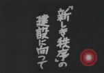 Standbild japanische Schlachtschiff auf See unter friedlichen Bedingungen Japan, 1941, aus Sekunde 39 historischem Filmmaterial Videoclip 65675022301
