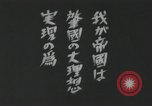 Standbild japanische Schlachtschiff auf See unter friedlichen Bedingungen Japan, 1941, aus Sekunde 52 historischem Filmmaterial Videoclip 65675022301