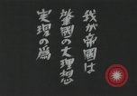 Standbild japanische Schlachtschiff auf See unter friedlichen Bedingungen Japan, 1941, aus Sekunde 54 historischem Filmmaterial Videoclip 65675022301