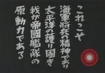 Standbild japanische Schlachtschiff und andere Kriegsschiffe angelaufen Japan, 1941, aus Sekunde 14 historischem Filmmaterial Videoclip 65675022302
