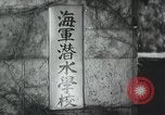 Image of Japanese Navy sailors especially submarine in training during World Wa Japan, 1942, second 30 stock footage video 65675022305