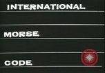 Image of International Morse code United States USA, 1966, second 25 stock footage video 65675022310