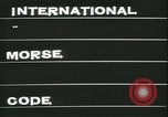 Image of International Morse code United States USA, 1966, second 26 stock footage video 65675022310