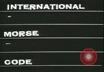 Image of International Morse code United States USA, 1966, second 27 stock footage video 65675022310