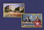 Standbild Senator Jim Sasser und Arnold Raphel L Washington DC USA, 1985, aus Sekunde 4 historischem Filmmaterial Videoclip 65675022337