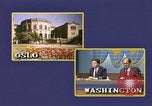 Standbild Senator Jim Sasser und Arnold Raphel L Washington DC USA, 1985, aus Sekunde 15 historischem Filmmaterial Videoclip 65675022337