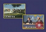 Standbild Senator Jim Sasser und Arnold Raphel L Washington DC USA, 1985, aus Sekunde 21 historischem Filmmaterial Videoclip 65675022339