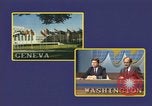 Standbild Senator Jim Sasser und Arnold Raphel L Washington DC USA, 1985, aus Sekunde 22 historischem Filmmaterial Videoclip 65675022339