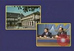 Standbild Senator Jim Sasser und Arnold L Raphel Interview Washington DC USA, 1985, aus Sekunde 30 historischem Filmmaterial Videoclip 65675022343