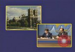 Standbild Senator Jim Sasser und Arnold L Raphel auf afghanischem Widerstand Washington DC USA, 1985, aus Sekunde 25 historischem Filmmaterial Videoclip 65675022344