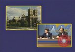 Standbild Senator Jim Sasser und Arnold L Raphel auf afghanischem Widerstand Washington DC USA, 1985, aus Sekunde 41 historischem Filmmaterial Videoclip 65675022344