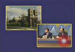 Standbild Senator Jim Sasser und Arnold L Raphel auf afghanischem Widerstand Washington DC USA, 1985, aus Sekunde 46 historischem Filmmaterial Videoclip 65675022344
