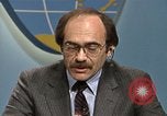 Standbild Senator Jim Sasser und Arnold L Raphel Afghanistan Interview Washington DC USA, 1985, aus Sekunde 56 historischem Filmmaterial Videoclip 65675022345