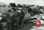 Image of Reclaiming salvaged materials United States USA, 1945, second 3 stock footage video 65675022357