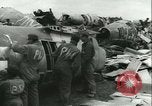Image of Reclaiming salvaged materials United States USA, 1945, second 5 stock footage video 65675022357