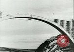 Image of Bridge under construction Spain, 1942, second 11 stock footage video 65675022359