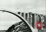 Image of Bridge under construction Spain, 1942, second 14 stock footage video 65675022359