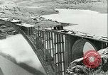 Image of Bridge under construction Spain, 1942, second 19 stock footage video 65675022359
