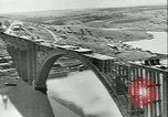 Image of Bridge under construction Spain, 1942, second 22 stock footage video 65675022359