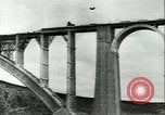Image of Bridge under construction Spain, 1942, second 43 stock footage video 65675022359