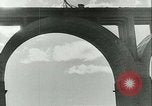 Image of Bridge under construction Spain, 1942, second 49 stock footage video 65675022359