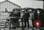 Standbild Camp Jagd auch namens Le Courneau während Ersten Weltkrieg Frankreich Camp Hunt, 1918, aus Sekunde 14 historischem Filmmaterial Videoclip 65675022377