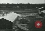 Standbild Camp Jagd auch namens Le Courneau während Ersten Weltkrieg Frankreich Camp Hunt, 1918, aus Sekunde 16 historischem Filmmaterial Videoclip 65675022377
