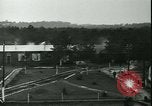 Standbild Camp Jagd auch namens Le Courneau während Ersten Weltkrieg Frankreich Camp Hunt, 1918, aus Sekunde 45 historischem Filmmaterial Videoclip 65675022377